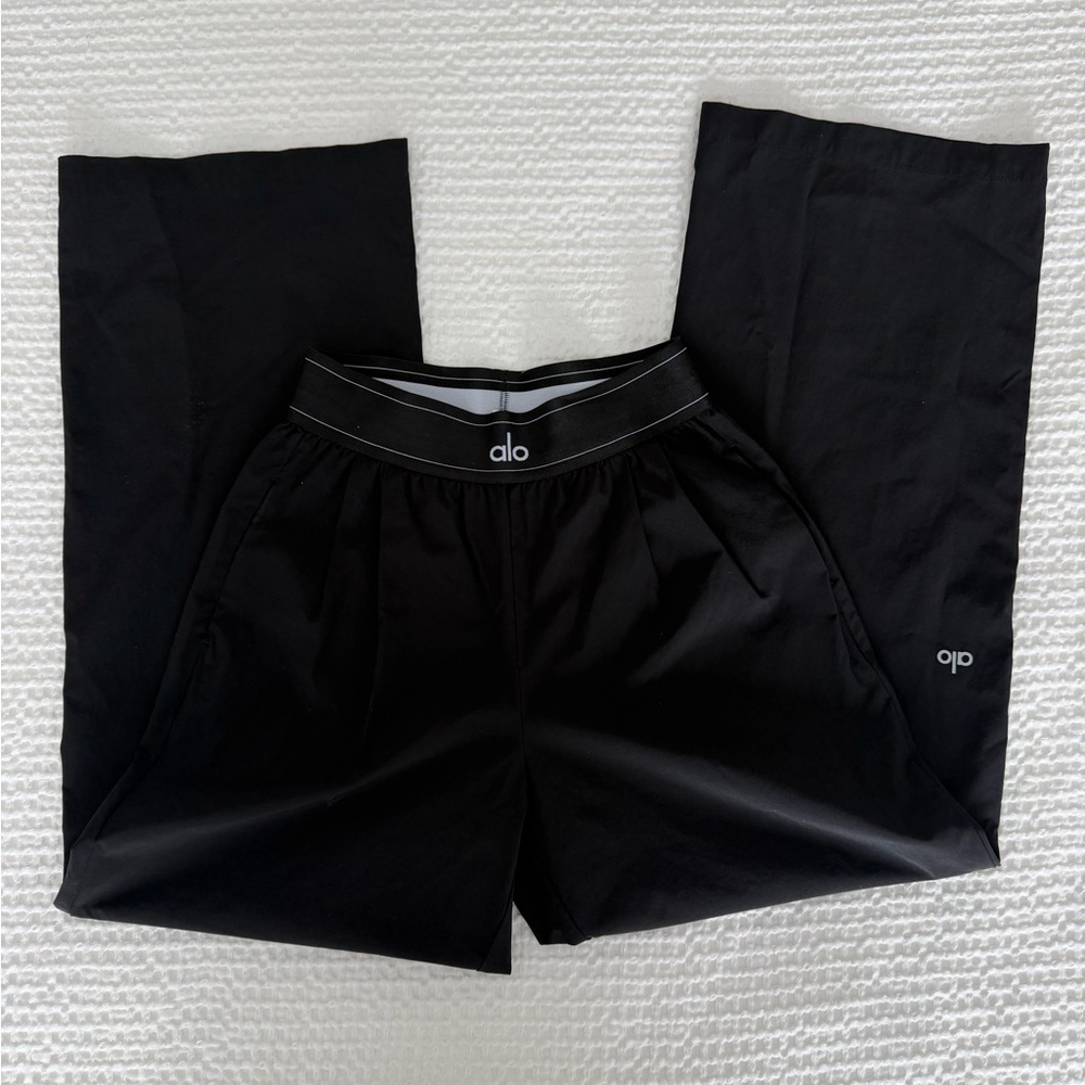 ALO Women's Black Suit Up Trouser